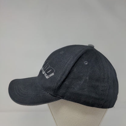 Ski-Doo Bombardier Strapback Hat Black OSFA Adjustable Embroidered