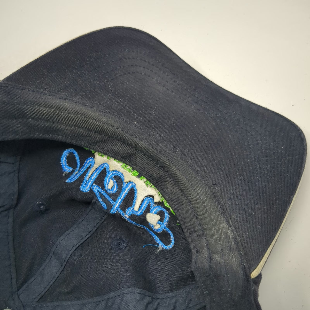 Port Authority Baseball Cap Blue One Size Metro Community Services Strapback Hat