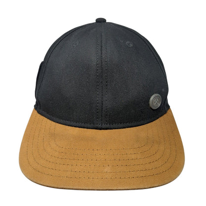 George Strapback Baseball Cap Black One Size Adjustable Colorblock Blank