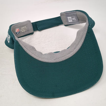Philadelphia Eagles NFL New Era Visor Green One Size Hat Embroidered Adjustable