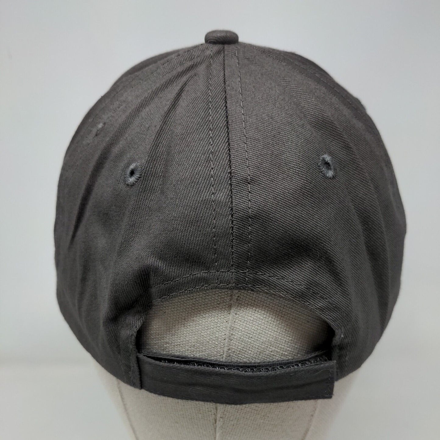 Kindred Healthcare Strapback Hat Gray OSFA Embroidered Hit Wear