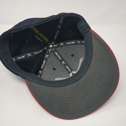 Richardson Fitted Hat Multi Medium Embroidered Logo Colorblock Flexfit