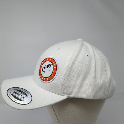Kerry Hill Winery Snapback Hat White One Size Adjustable Yupoong