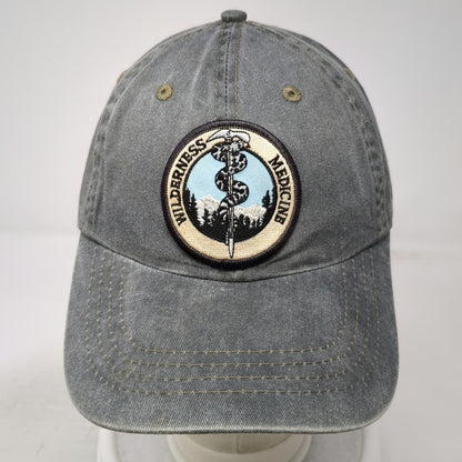 Port & Company Baseball Cap Green One Size Hat Wilderness Medicine Slideback