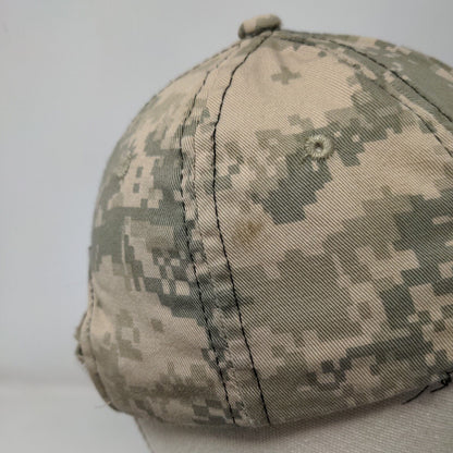 Cabela's Strapback Hat Camo Youth Embroidered Adjustable Outdoor