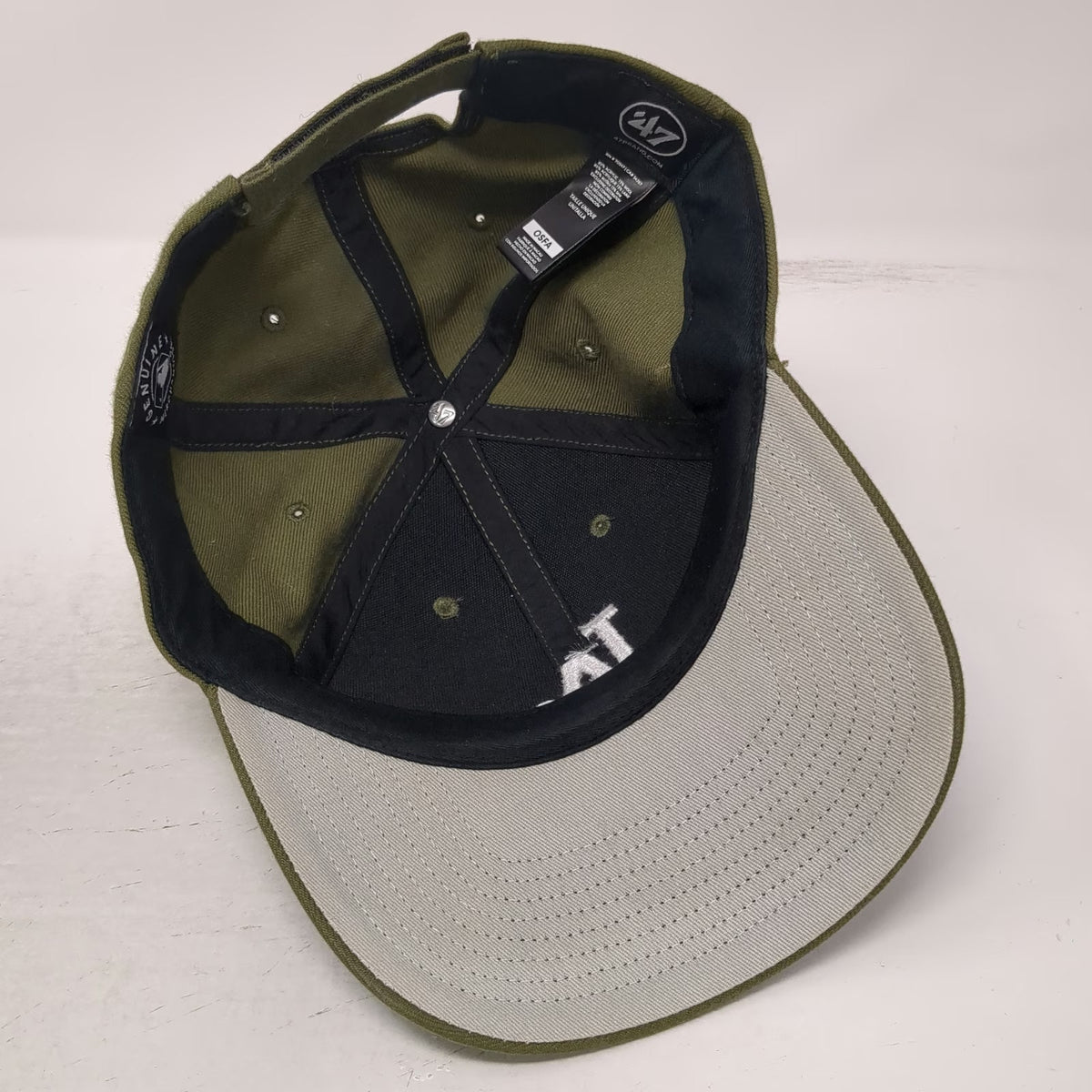 47 Los Angeles Dodgers MLB Green Baseball Cap One Size Strapback Curved Brim