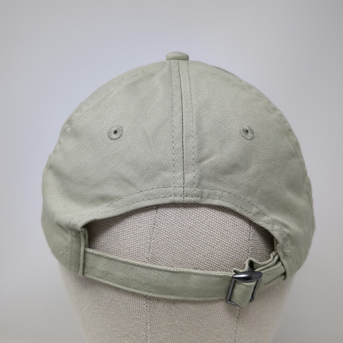 H&M Baseball Cap Green S Adjustable Cotton Plain Solid Blank Strapback Hat