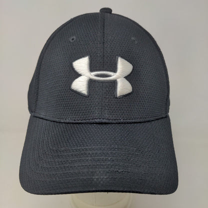 Under Armour Men's Fitted Hat Black Size L/XL Embroidered Logo