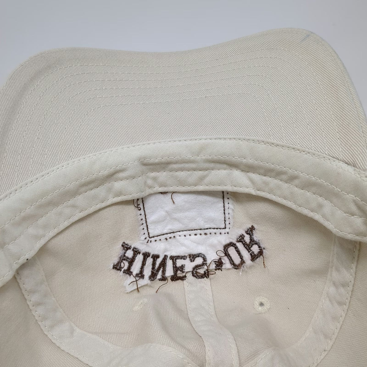 My Town Originals Baseball Cap Beige One Size Embroidered Hines Oregon Flag Hat