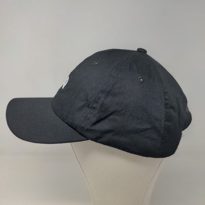 GQ Magazine Men's Slideback Hat Black Size OSFM Embroidered Logo Cotton Blend