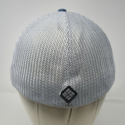Columbia Sportswear Baseball Cap Blue One Size Mesh Back Pine Tree Patch Hat