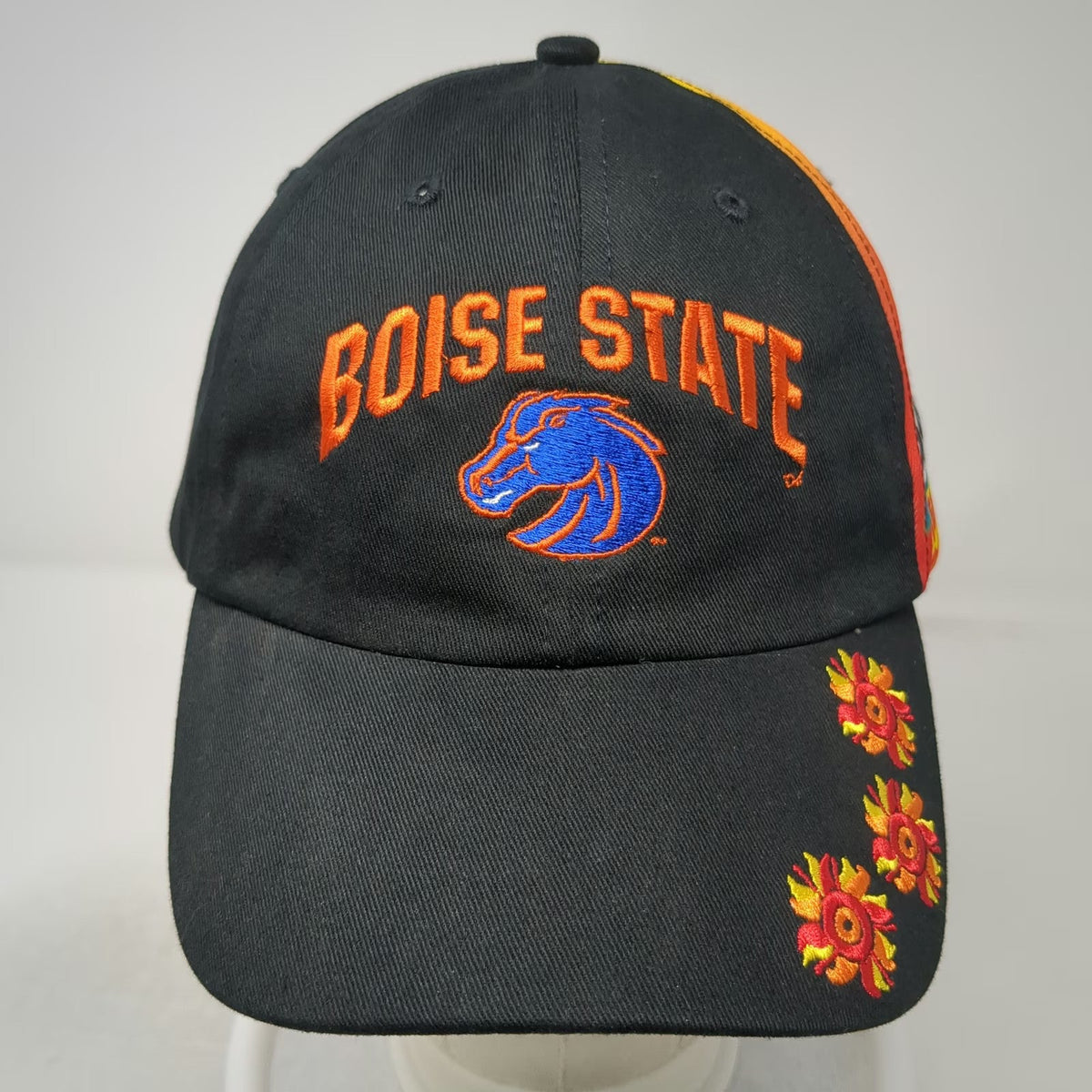 Boise State Broncos NCAA Hat Black One Size Tostitos Fiesta Bowl Logo Slideback