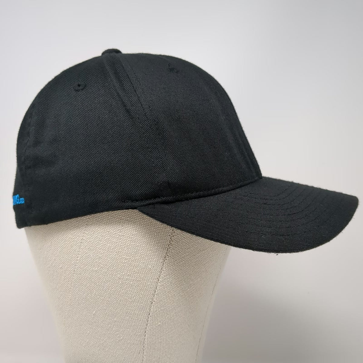 Flexfit Baseball Cap Black M Bodybuilding Logo Stretch Fit Training Workout Hat