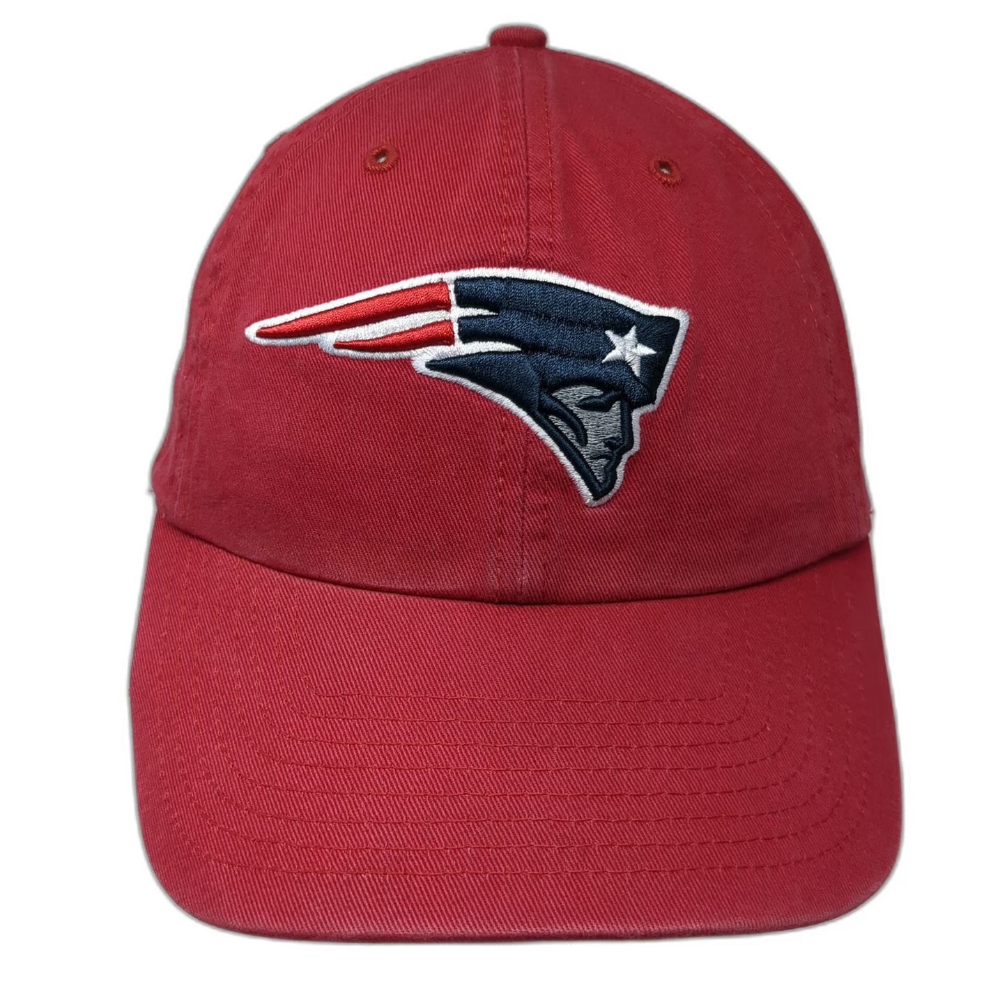 '47 Brand New England Patriots NFL Red M Relaxed Fit Cap Hat Embroidered Logo