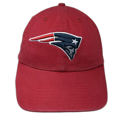'47 Brand New England Patriots NFL Red M Relaxed Fit Cap Hat Embroidered Logo
