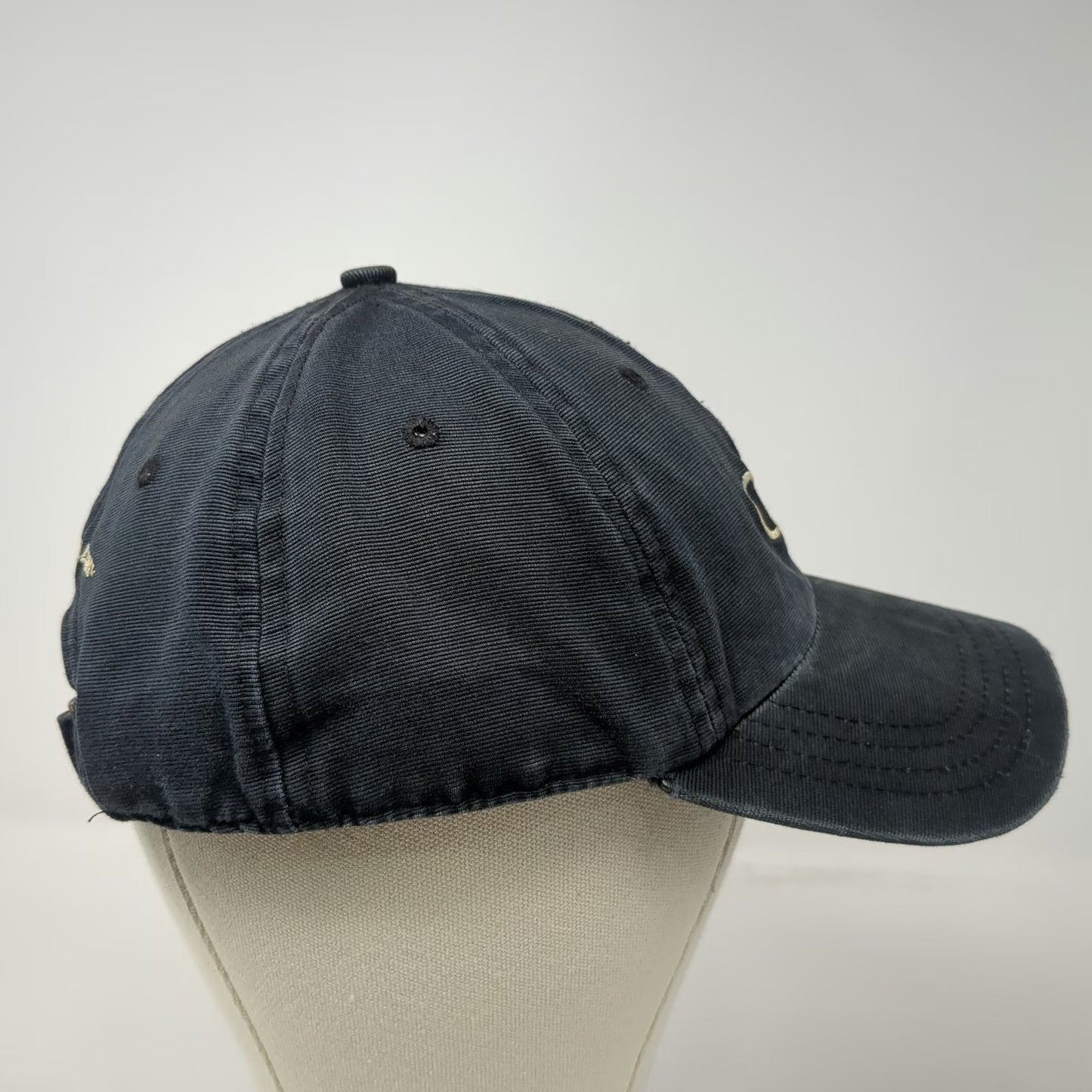 Fahrenheit Baseball Cap Black One Size Audi Logo Never Follow Slideback Hat