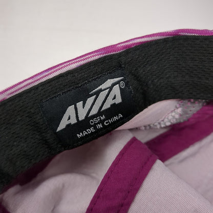 Avia 5 Panel Cap Pink One Size Adjustable Embroidered Lightweight Breathable