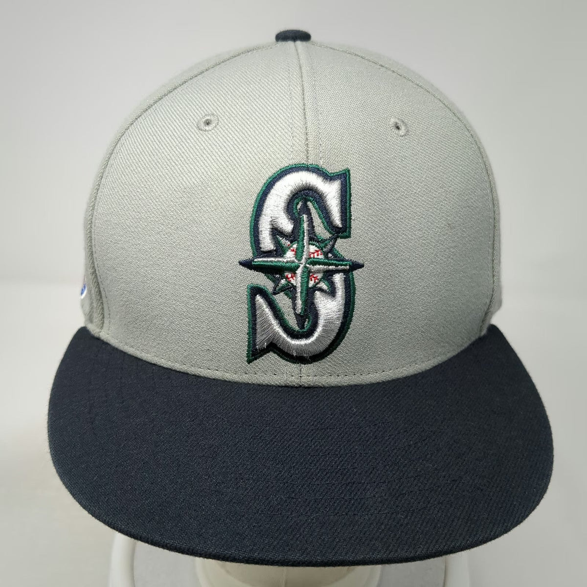 '47 Seattle Mariners Baseball Cap Gray One Size Strapback MLB AL Side Patch Hat