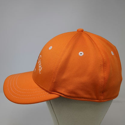 Pukka Falcon Crest Golf Club Baseball Cap Orange White Black M Stretch Fit Hat
