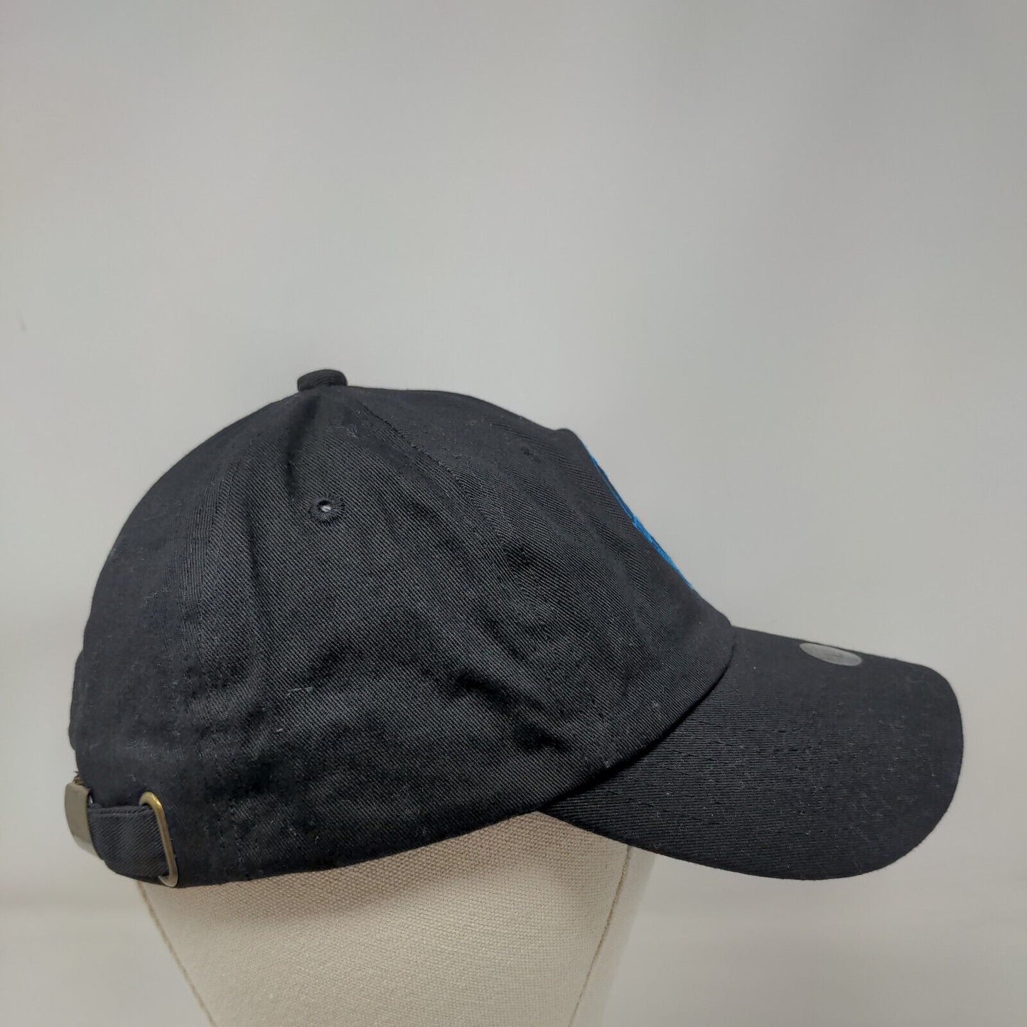 Puerto Rico Paradise Found Slideback Hat Black One Size Embroidered