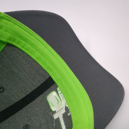 CI-Meganion Snapback Mesh Back Trucker Hat Multi One Size Colorblock