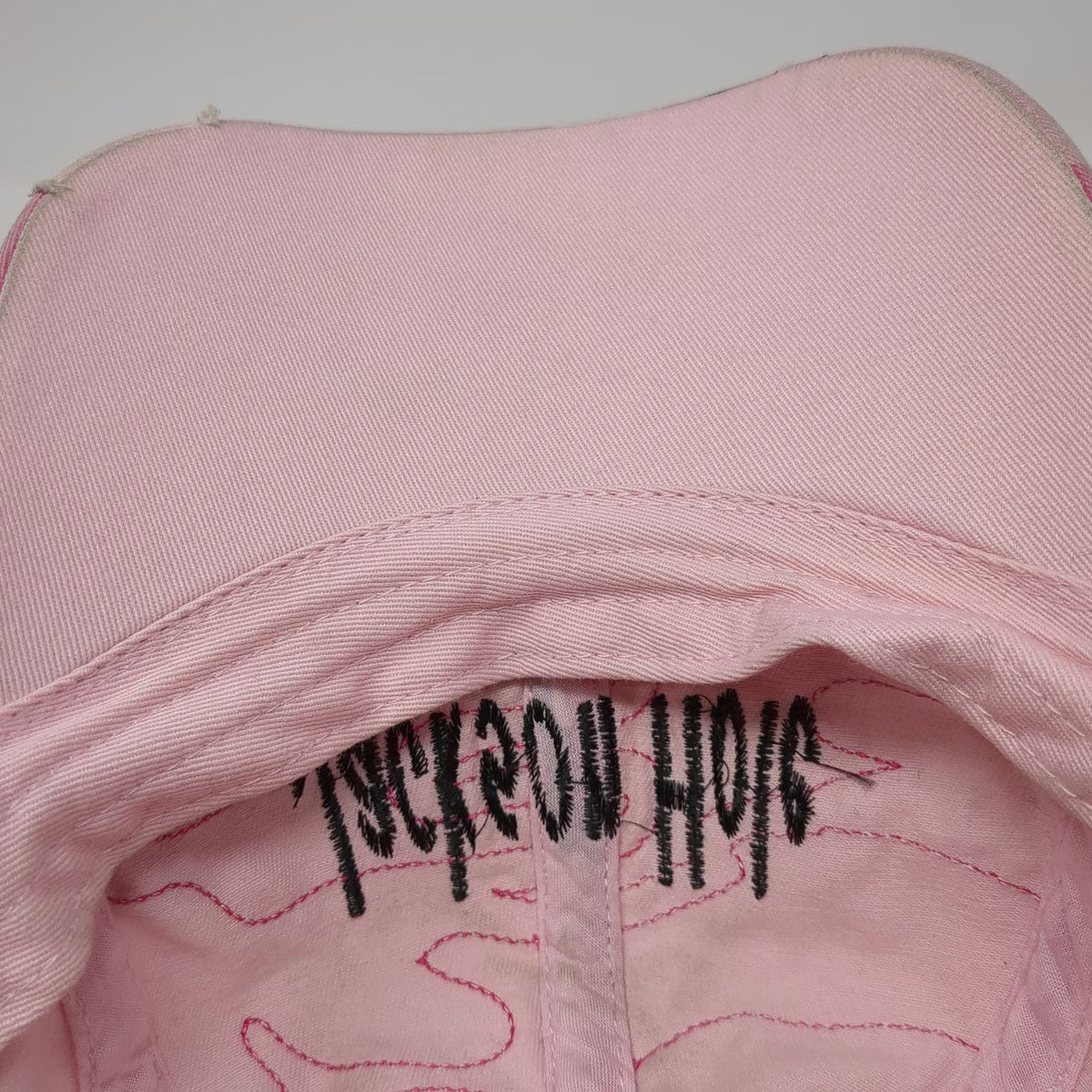 Headgear Pink Jackson Hole Camo Frayed Embroidered Baseball Cap One Size Hat