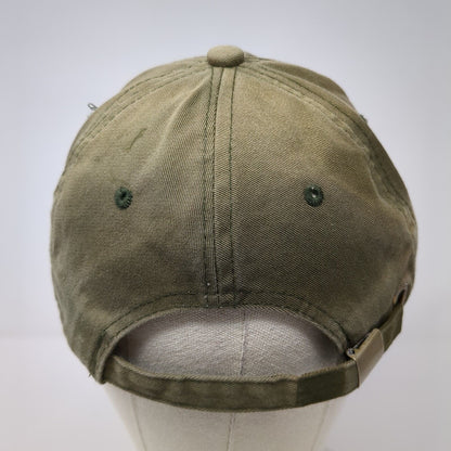 Africa Map Slideback Baseball Cap Brown One Size Adjustable Embroidered Eckos
