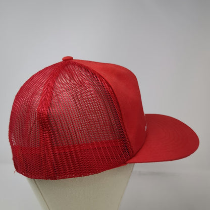 Seattle 90 Goodwill Games Red Trucker Hat Snapback Uniting Worlds Best Vintage