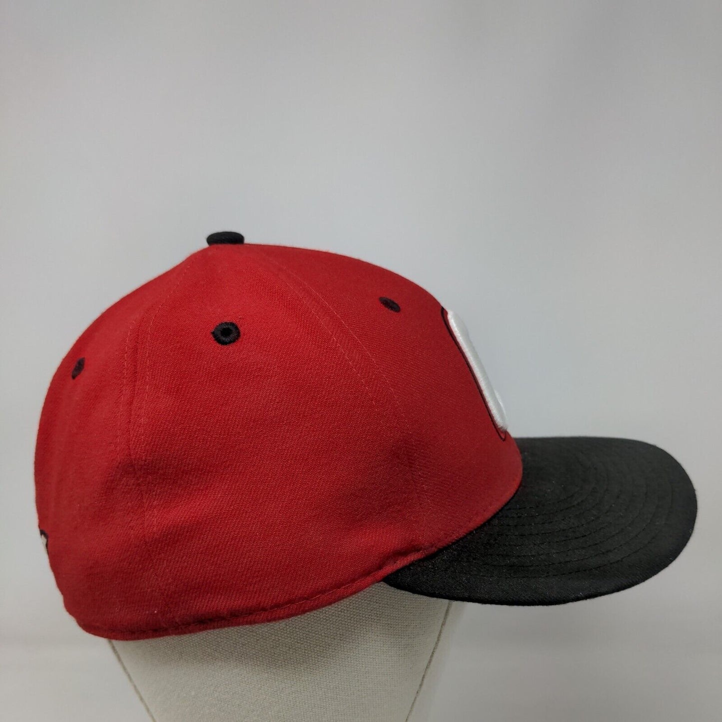 Catonsville Cardinals Fitted Hat Red 7 1/4 Embroidered Logo Richardson