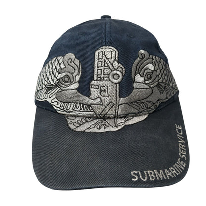 Submarine Service US Navy Slideback Hat Blue One Size Eagle Crest