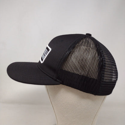 Russell Worldwide Snapback Mesh Back Trucker Hat Black OSFA The Boat Monkey