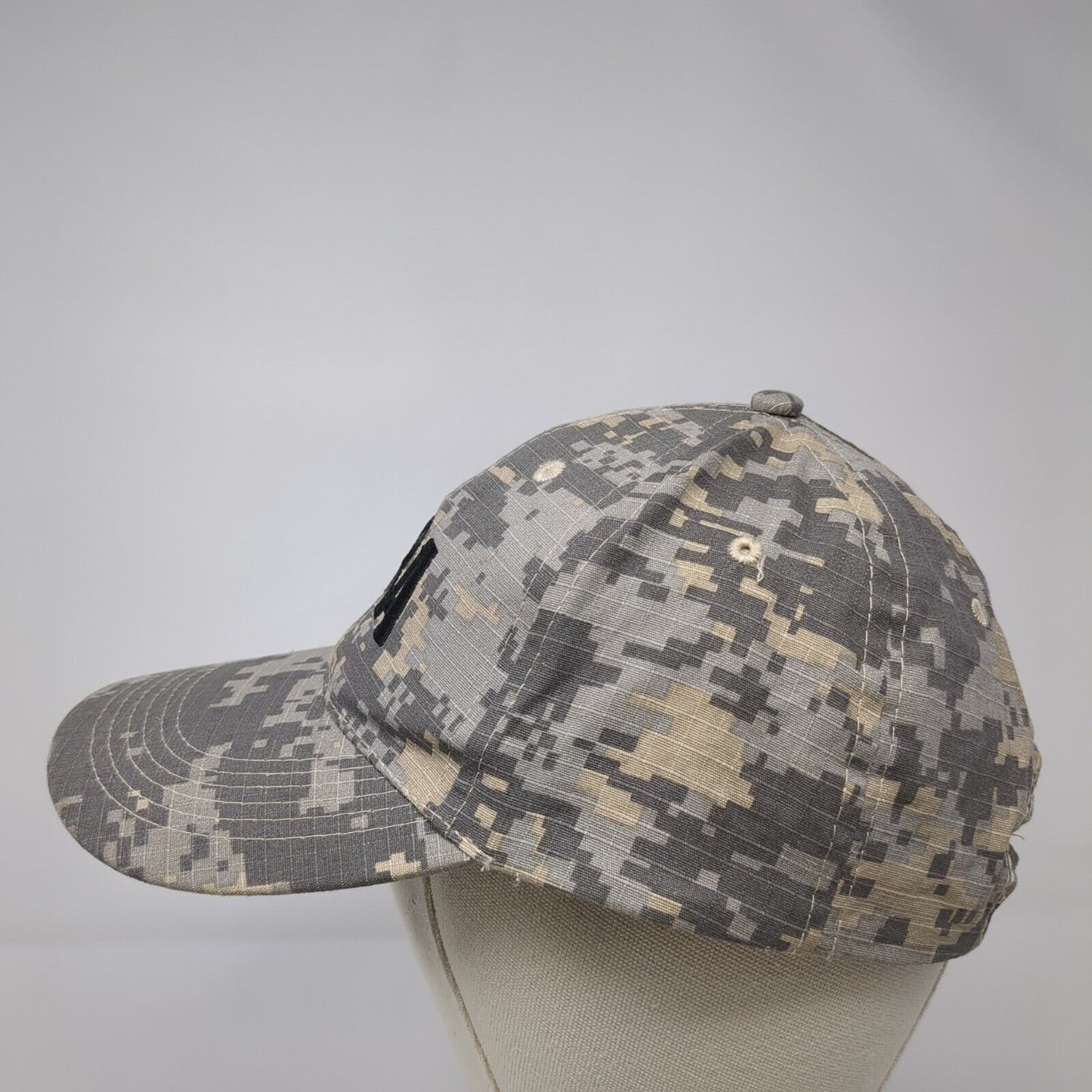 NRA Est. 1871 Strapback Hat Digital Camo One Size Embroidered 6 Panel
