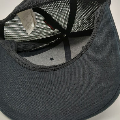 Columbia Baseball Cap Black XL Tree Flag Patch Mesh Back Flexfit Outdoor Hat