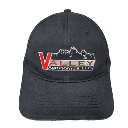 Valley Agronomics LLC Strapback Hat Black OSFA Adjustable Embroidered Vie Gear
