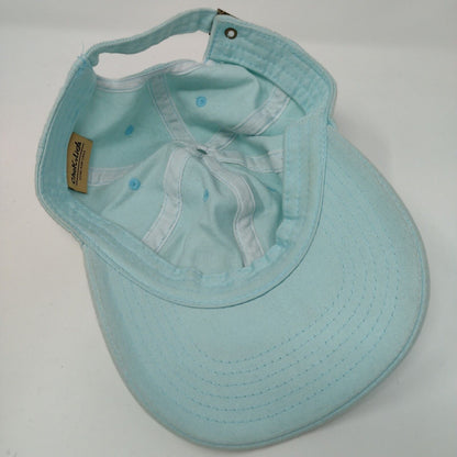 Chok Lids Skideback Hat Blue OSFA Adjustable Vented Holes 6 Panel Blank