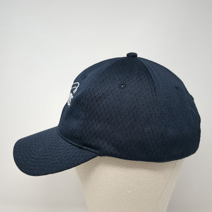 Williams Strapback Baseball Cap Blue OS Adjustable Embroidered Port Authority