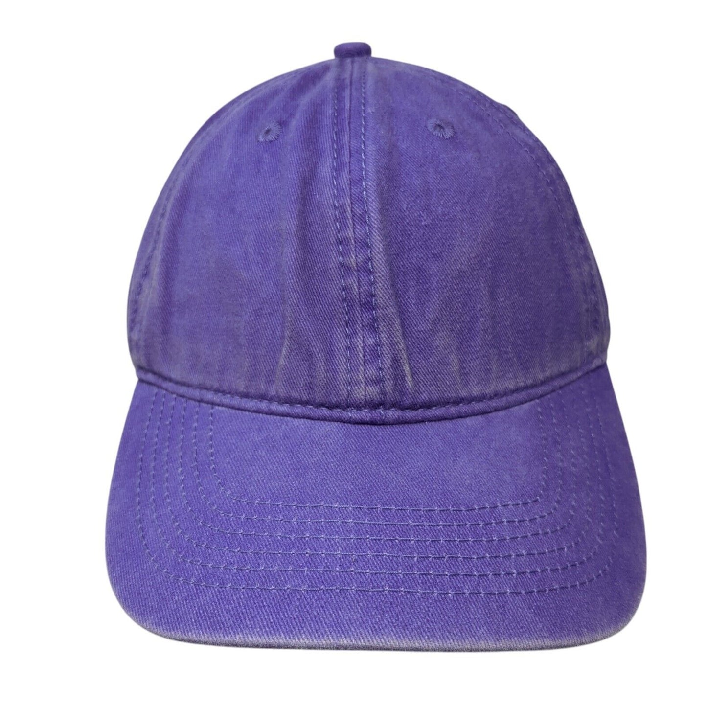 Eeyon Slideback Hat Purple One Size Adjustable Solid Blank 6 Panel