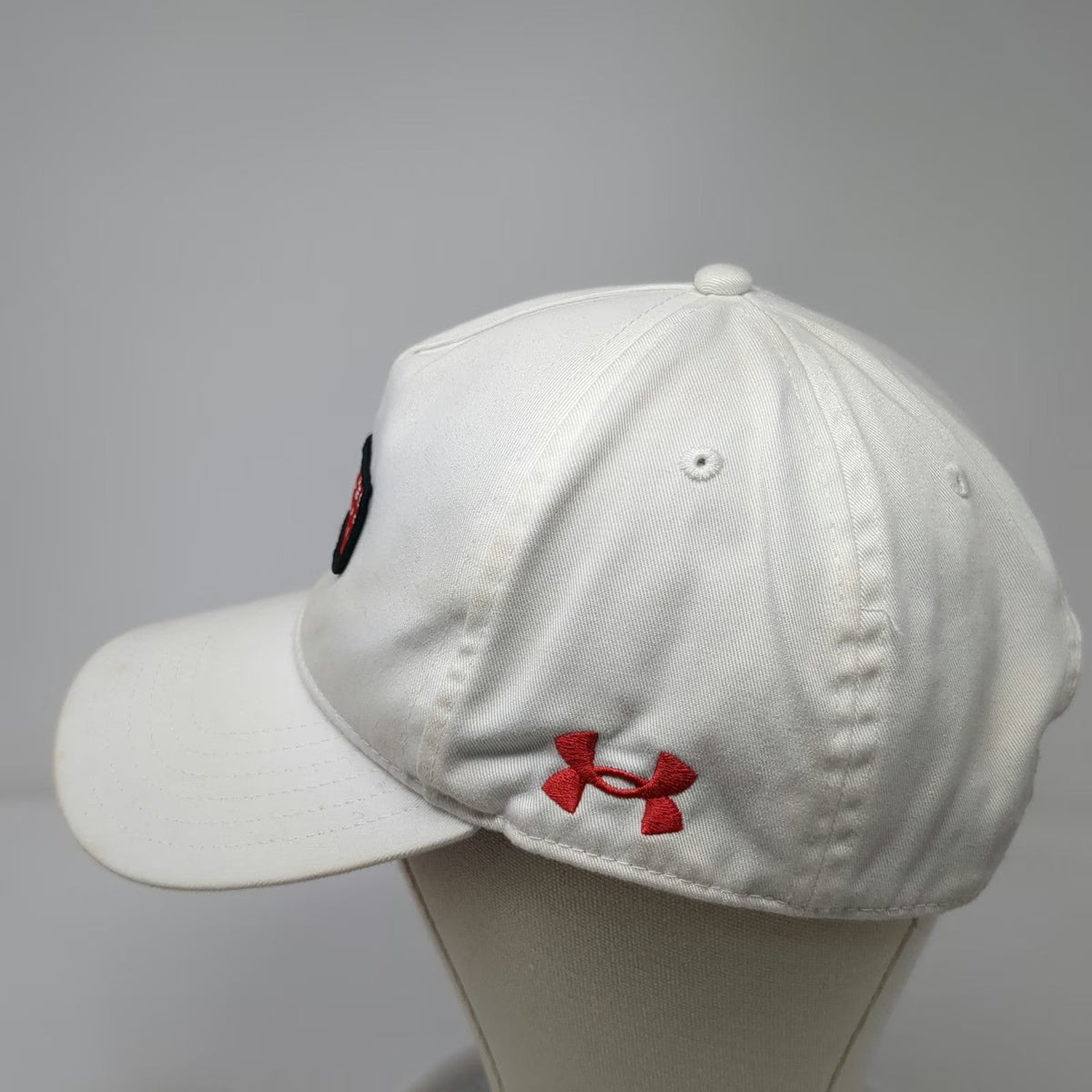 Utah Utes NCAA Under Armour 5 Panel White One Size Hat Snapback Iso-Chill Patch