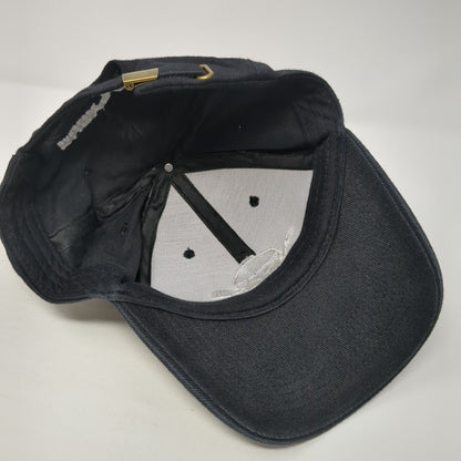 Kurvball Barbecue Whiskey Slideback Hat Black OS Adjustable Embroidered 6 Panel