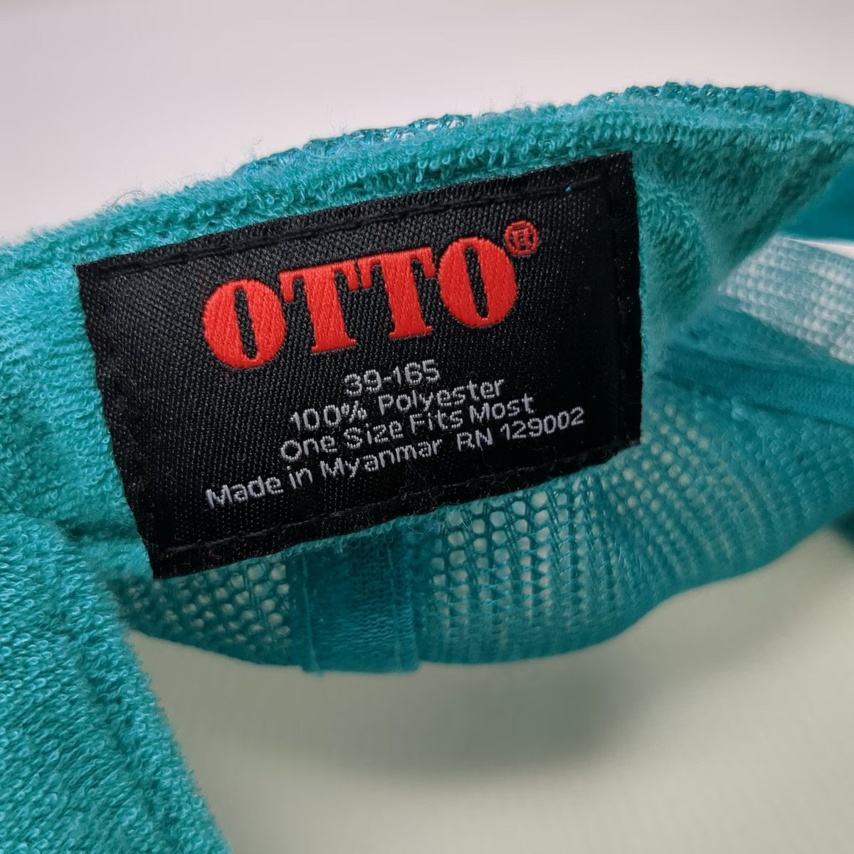 Otto Trucker Hat Blue White One Size Snowport Bobsled League Mesh Snapback Hat