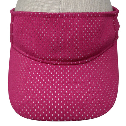Augusta Sportswear Adult Golf Sun Visor Hat Pink OS Adjustable Blank Polyester