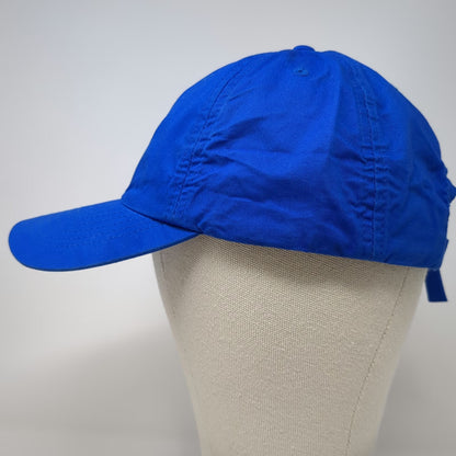 Reebok Baseball Cap Blue One Size Run Through It Embroidered Adjustable Hat