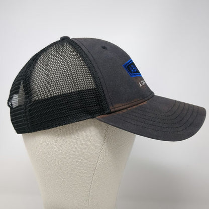 The North Face Trucker Hat Gray One Size Mesh Ash Grove CRH Company Snapback