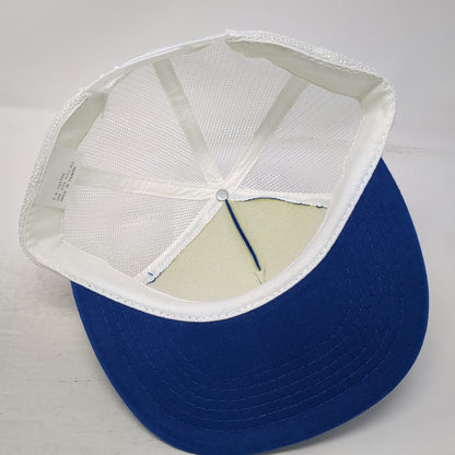 Makita Power Tools Trucker Hat Blue Mesh Back Snapback Foam Front Logo Vintage