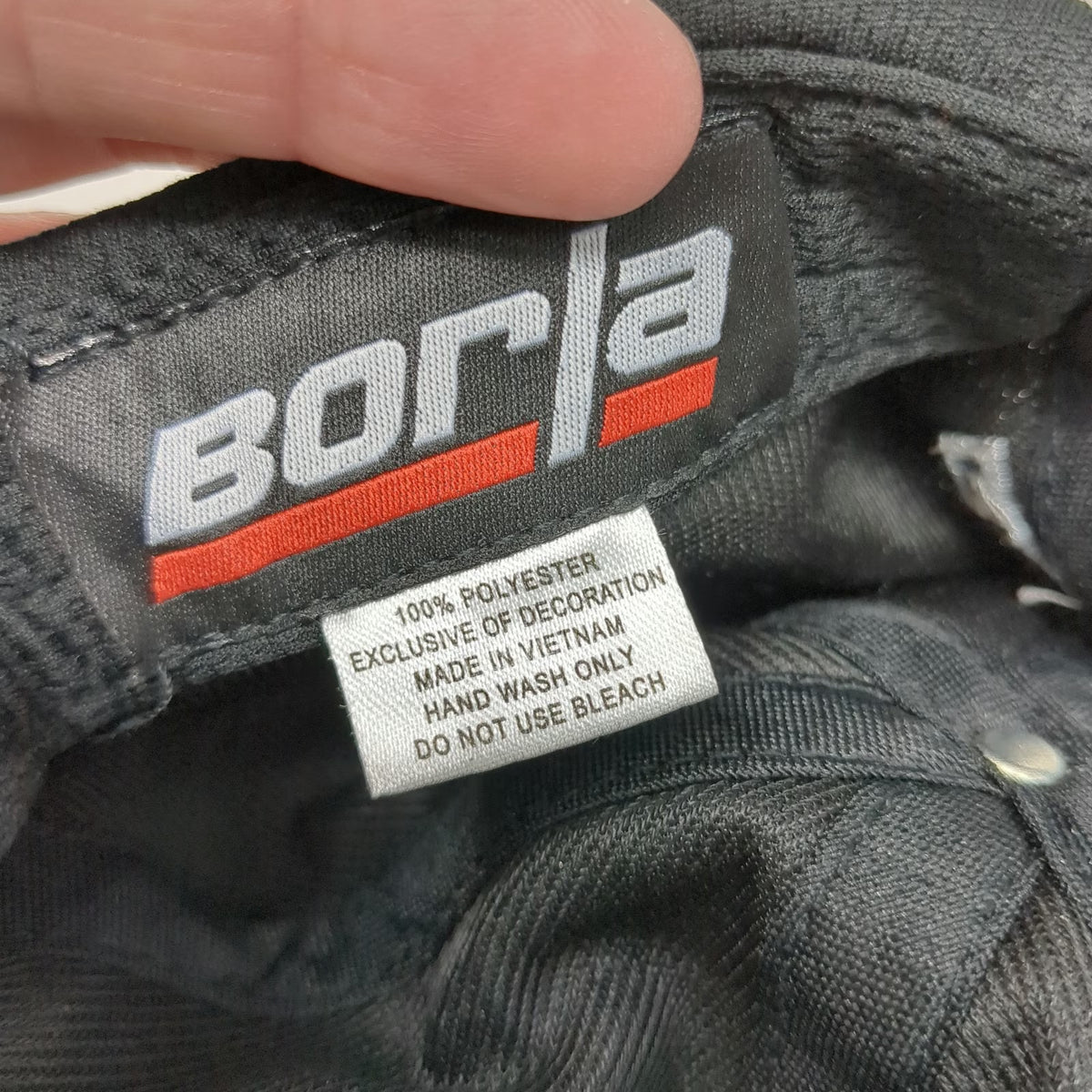 Borla Performance Exhaust Baseball Cap Black One Size Strapback Embroidered Hat