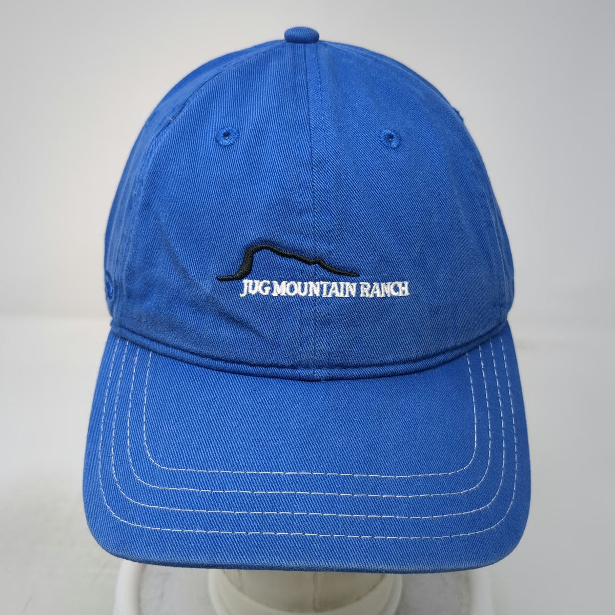Pukka Jug Mountain Ranch McCall Idaho Blue One Size Baseball Cap Strapback Hat