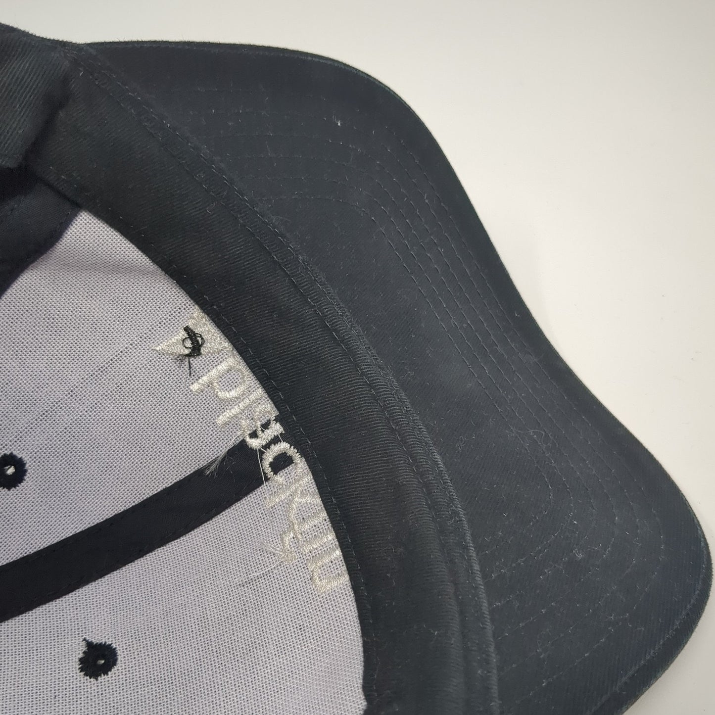 Blackfin Slideback Hat Black One Size Adjustable Embroidered Fahrenheit