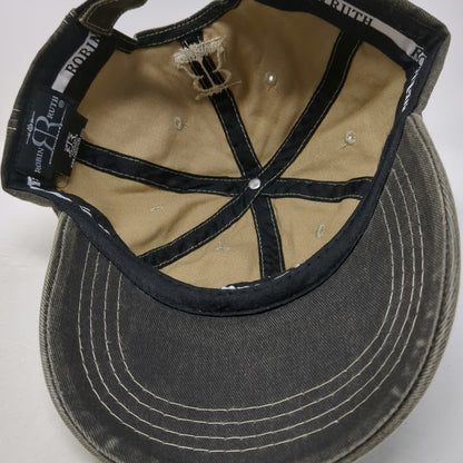 Robin Ruth Paris Baseball Cap Black One Size Contrast Stitching Souvenir Hat