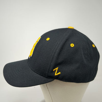 Wyoming Cowboys NCAA Zephyr Baseball Cap Black 7 5/8 Bronco Logo Wool Blend Hat