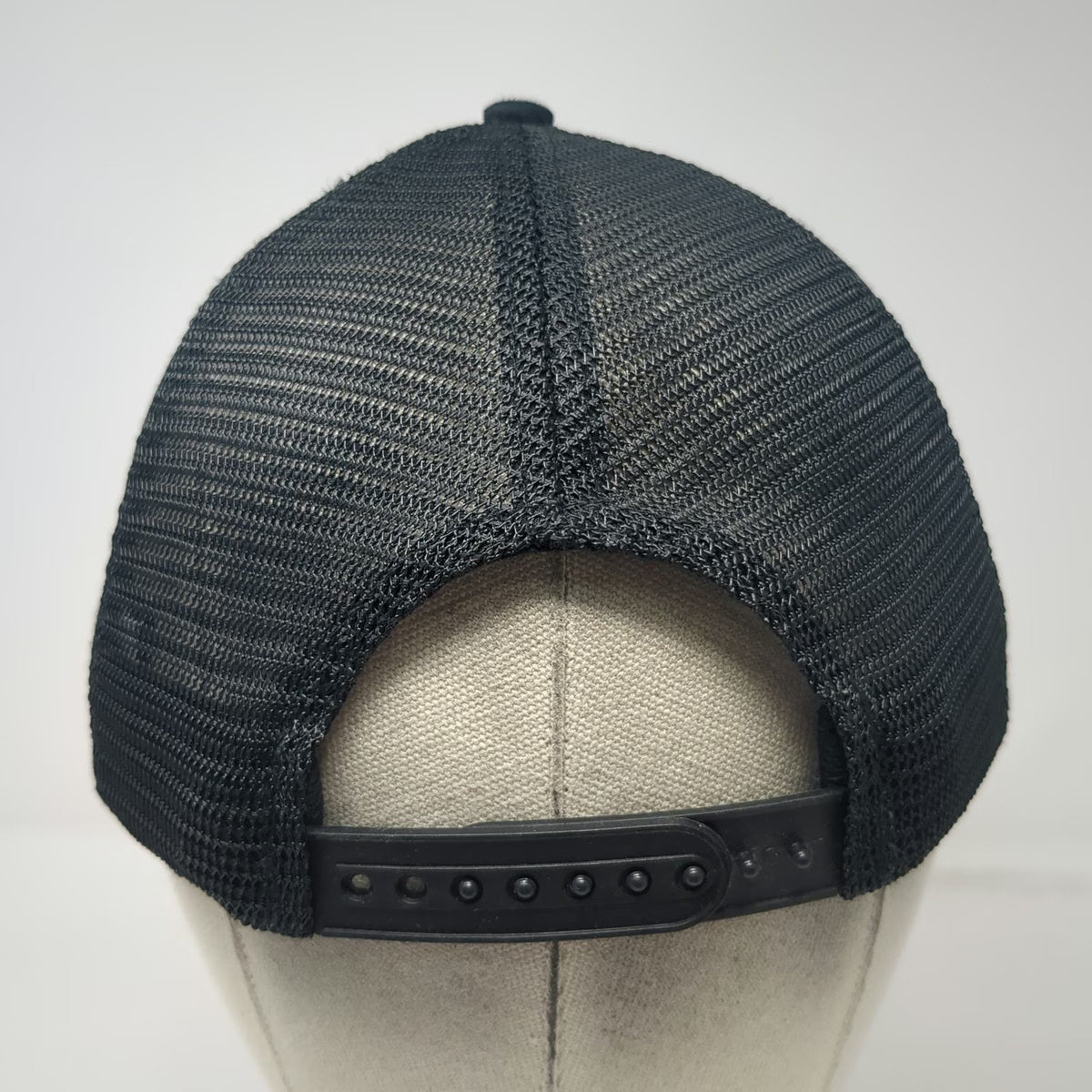 Port Authority Trucker Hat Black One Size Party Animal House and Hyrox Mesh Back